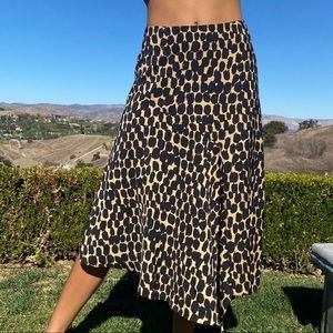 Who What Wear Leopard Print Skirt